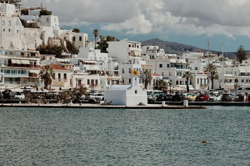 ´Casas de arquitectura Egea en Naxos, una de las mejores islas griegas